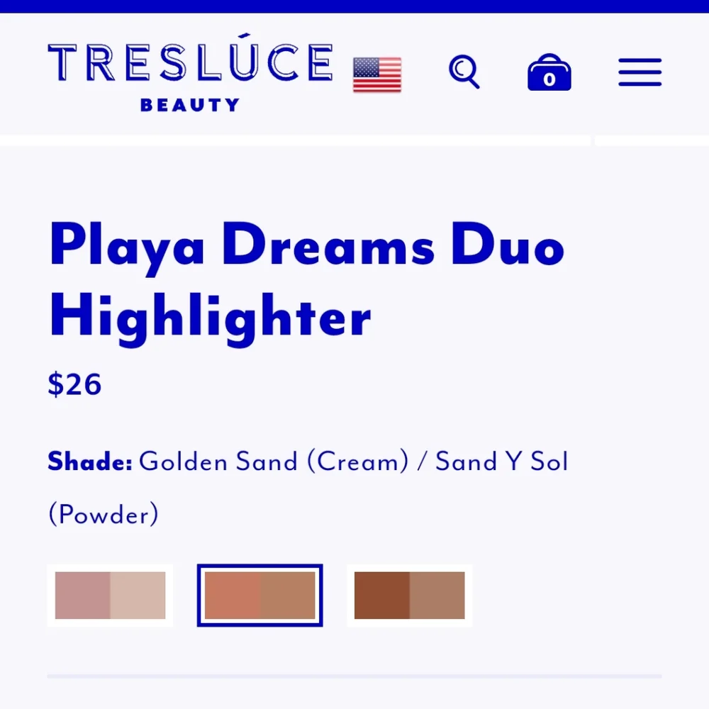 NIB Tresluce Bronzer Duo